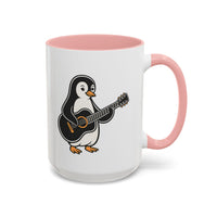 Penguin Guitar Jam Mug