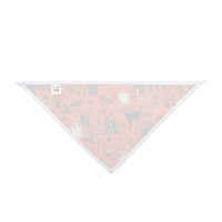 Ghost Monster Cat Spooky Print Handmade Collar Slip On Halloween Bandana
