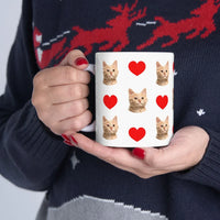 Cat Photo Customizable Mug.