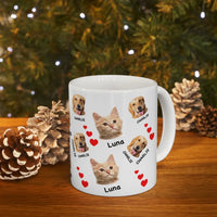 Custom Dual Photo Mug.