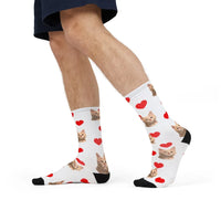 Cat Face Socks.