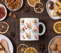 Custom Dual Photo Mug.