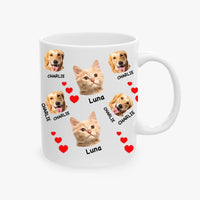 Custom Dual Photo Mug.