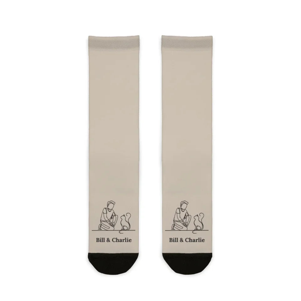 Personal Cat & Owner Socks.