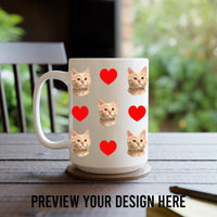Cat Photo Customizable Mug.