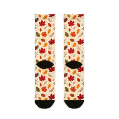 Fall Leaves Halloween Socks