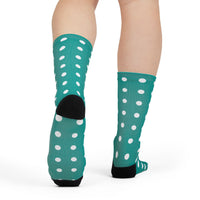 Green Polka Dots