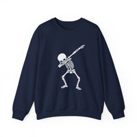 Skeleton Pose Halloween Sweatshirt