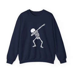 Skeleton Pose Halloween Sweatshirt