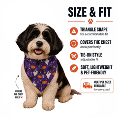 Pumpkin Halloween Bandana