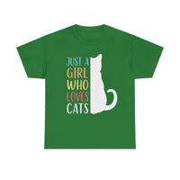 Just A Girl Who Loves Cats T-Shirt
