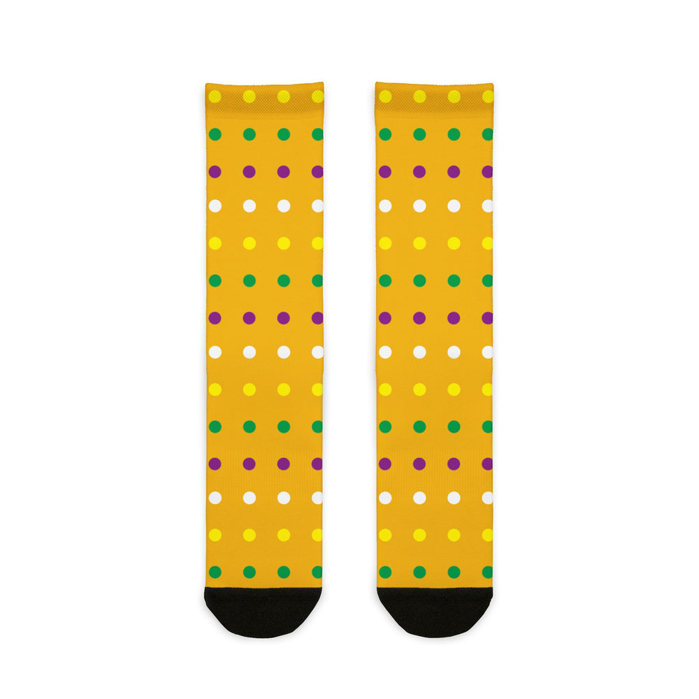 Quadra Polka Dots Yellow Socks