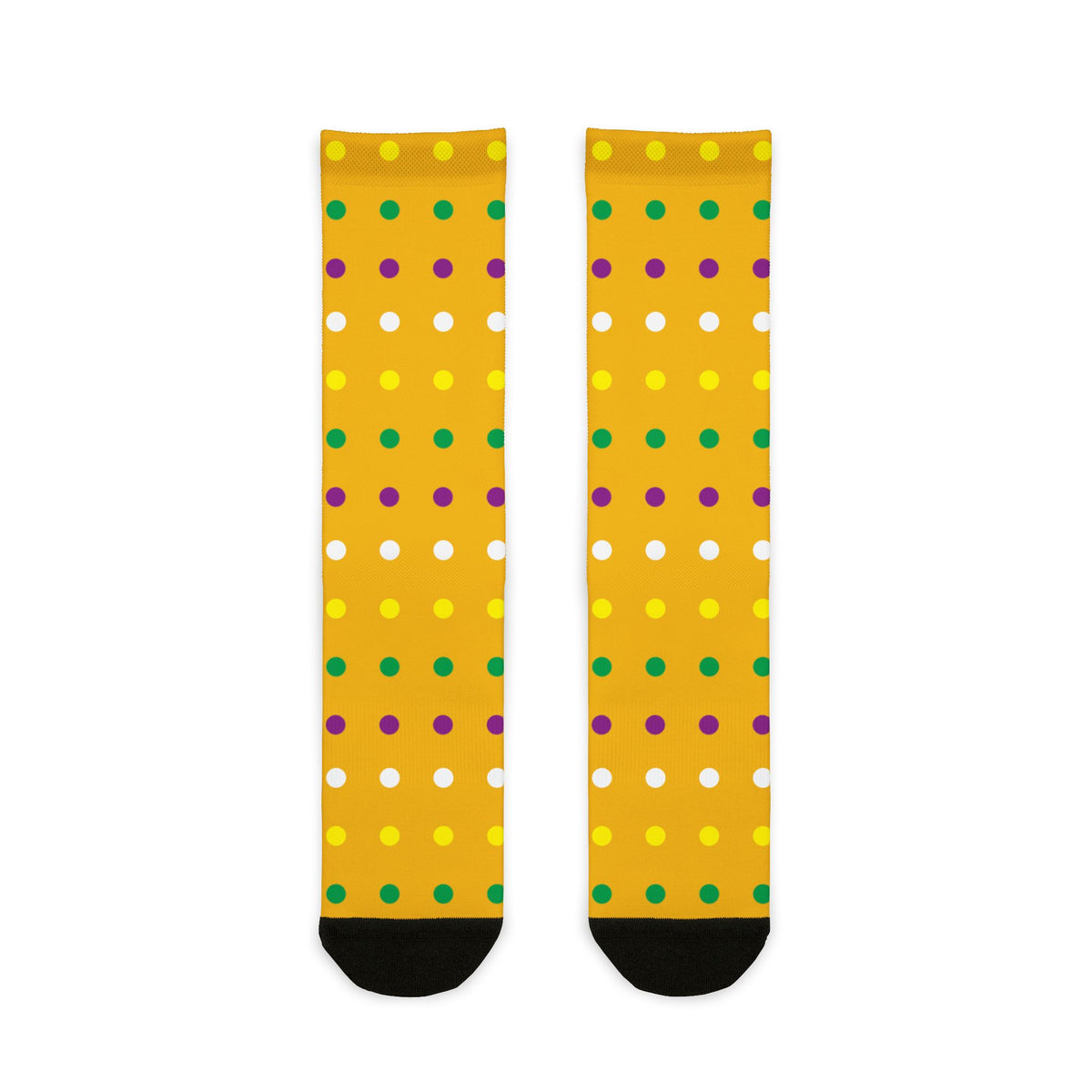 Quadra Polka Dots Yellow Socks