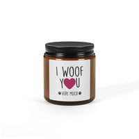 I Woof You Very Much Valentine's Scented Candles