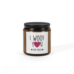 I Woof You Very Much Valentine's Scented Candles