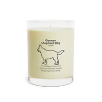 German Shepherd Dog Candle