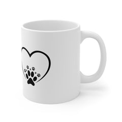 Dog Paw Mug.