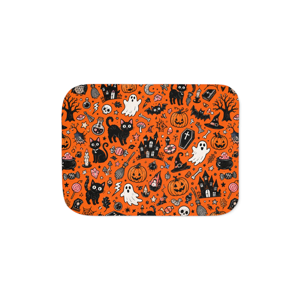 Ghost Monster Spooky Halloween Blanket