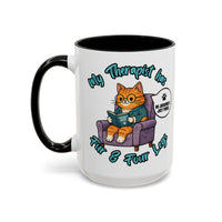 My Therapist Has Fur & Four Legs Mugs