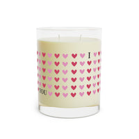 Valentine's I Love You Scented Candle