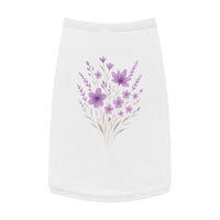 Lavendar Flower Tank Top