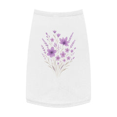 Lavendar Flower Tank Top