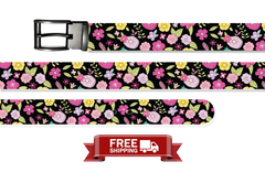 Flora Pup Belt With Metal Buckle