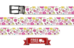 Spring Joy Belt With Metal Buckle