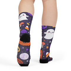 Friendly Ghosts And Friends Halloween Socks