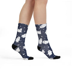 Cute Ghost Flying Halloween Socks