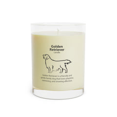 Golden Retriever Candle