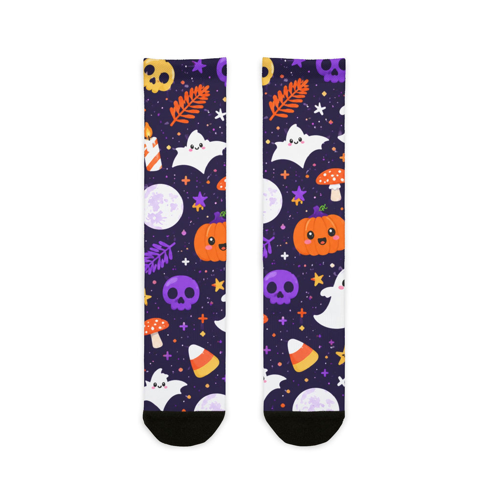 Friendly Ghosts And Friends Halloween Socks