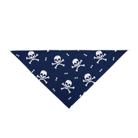 Null Skull And Crossbones Halloween Bandana