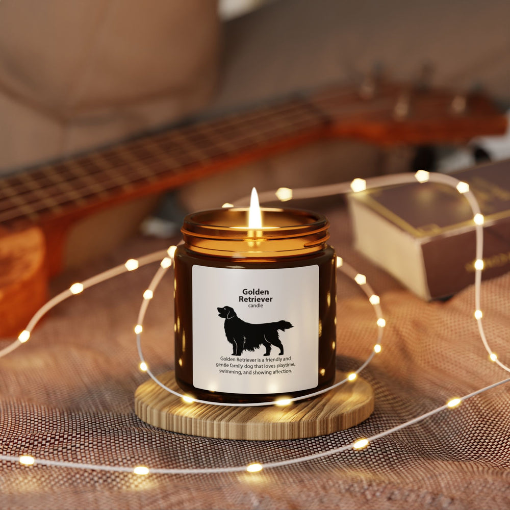 Golden Retriever Valentine's Scented Candles