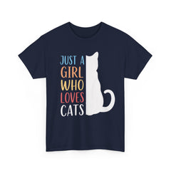 Just A Girl Who Loves Cats T-Shirt