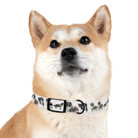 St Bernard-White Dog Collar
