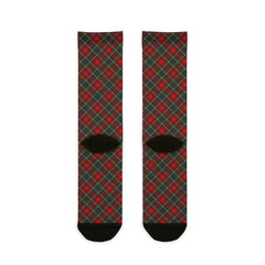 Plaid Tartan Comfort Christmas Socks