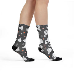 Boo Halloween Socks