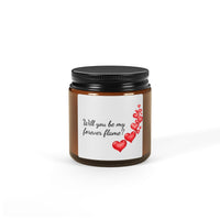 Will You Be My Forever Flame Valentine's Candle
