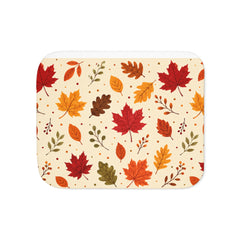 Autumn Leaves Halloween Blanket