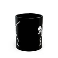 Skeleton Pose Halloween Mug