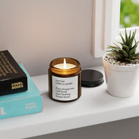 My Love Is Like A Candle Valentine's Candle