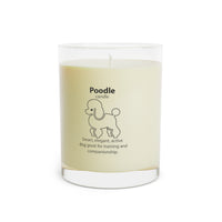 Poodle Candle