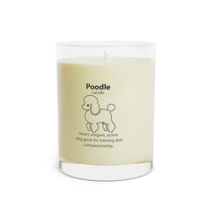 Poodle Candle