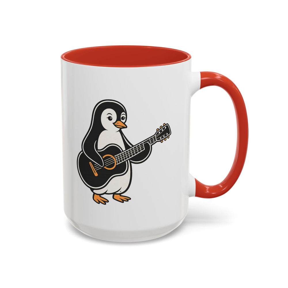 Penguin Guitar Jam Mug