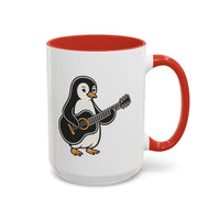 Penguin Guitar Jam Mug
