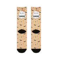 Custom Bats Halloween Socks