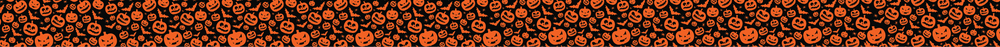 Black Pumpkin Halloween Dog Collar