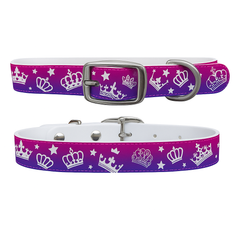 Bling Crowns Dog Collar