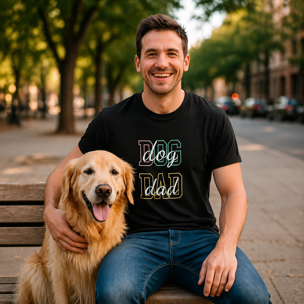 Dog Dad Softstyle T-shirt